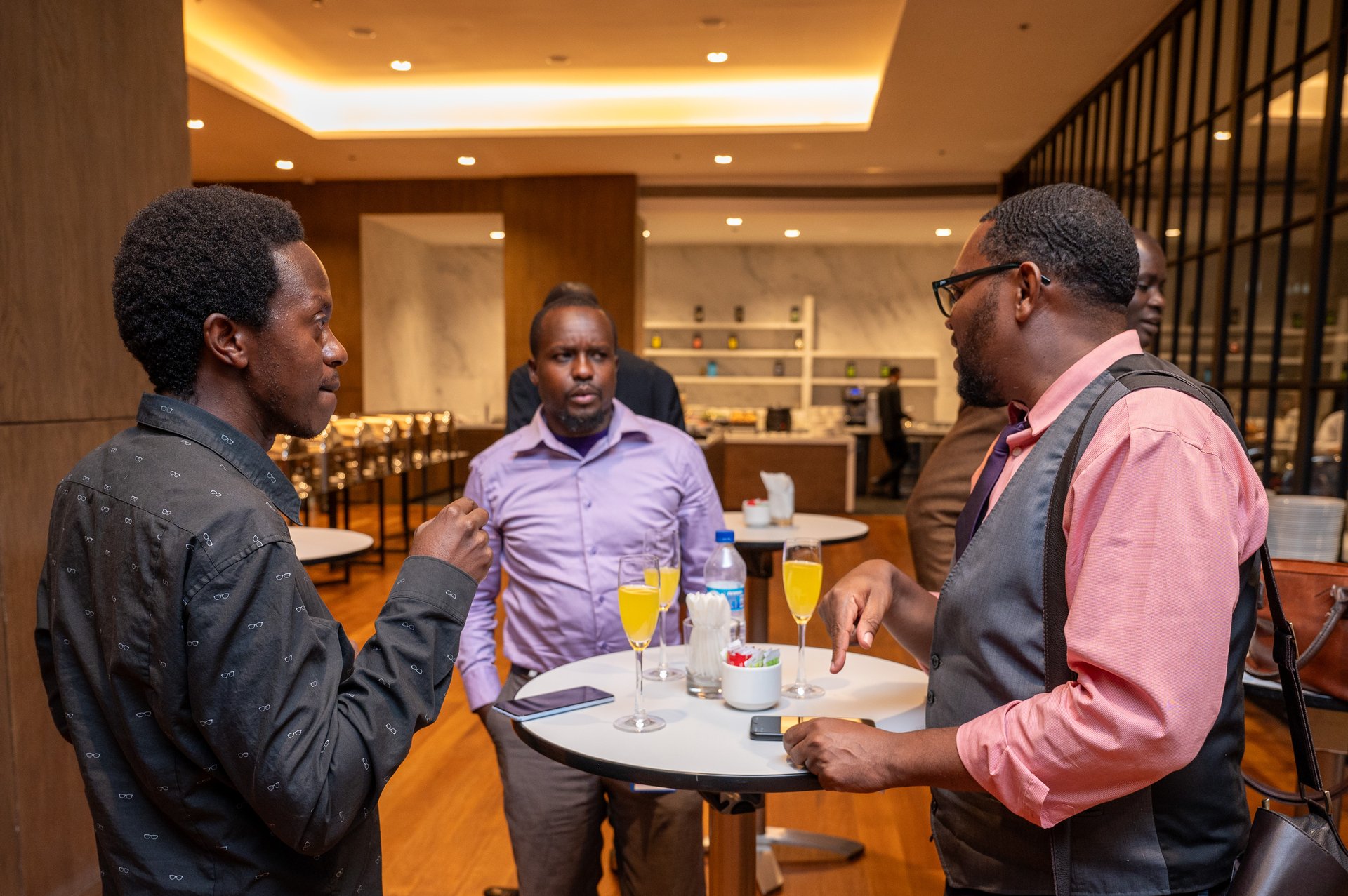 Conference sessions and discussions