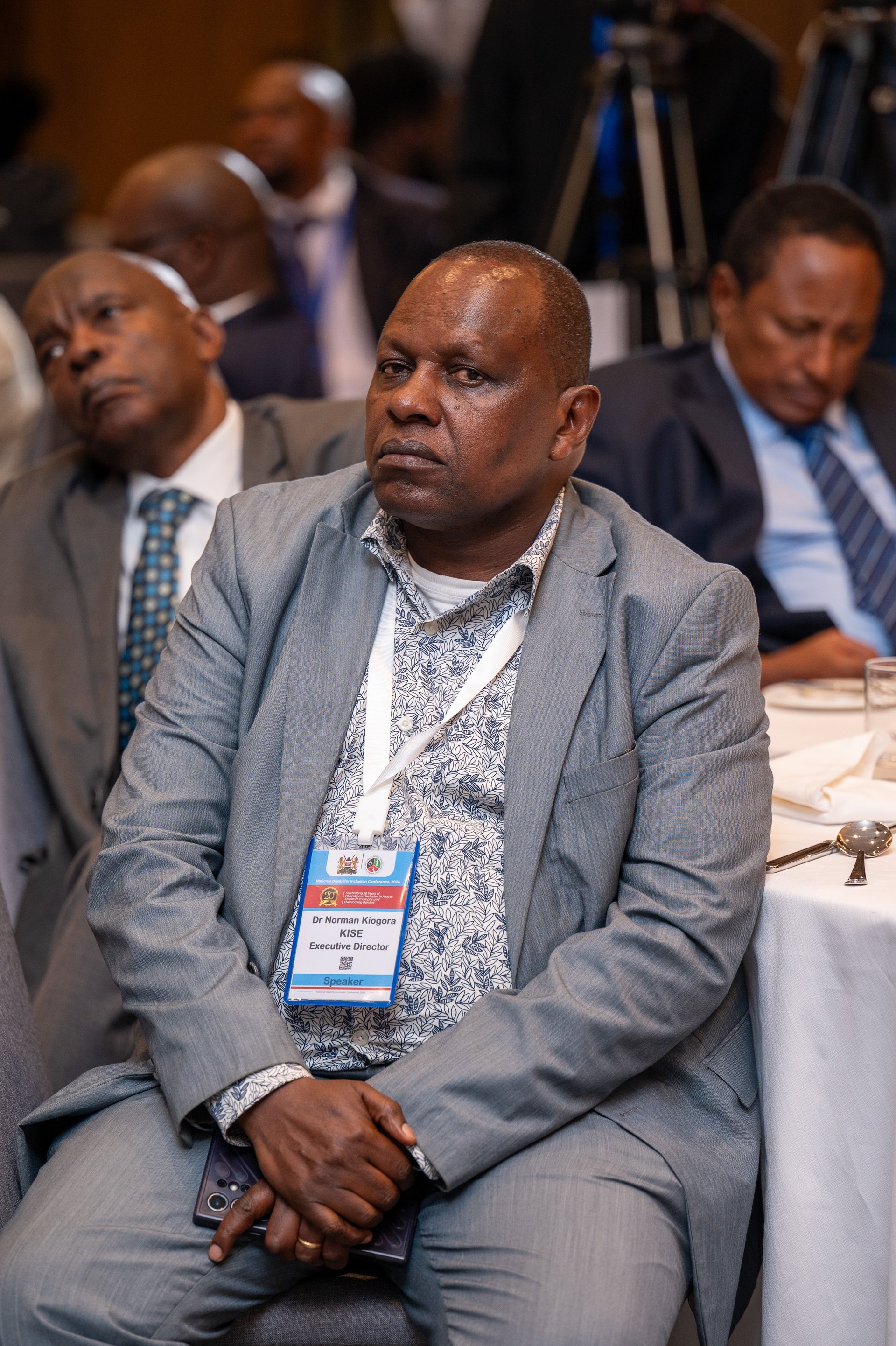 Gala dinner event with attendees at tables