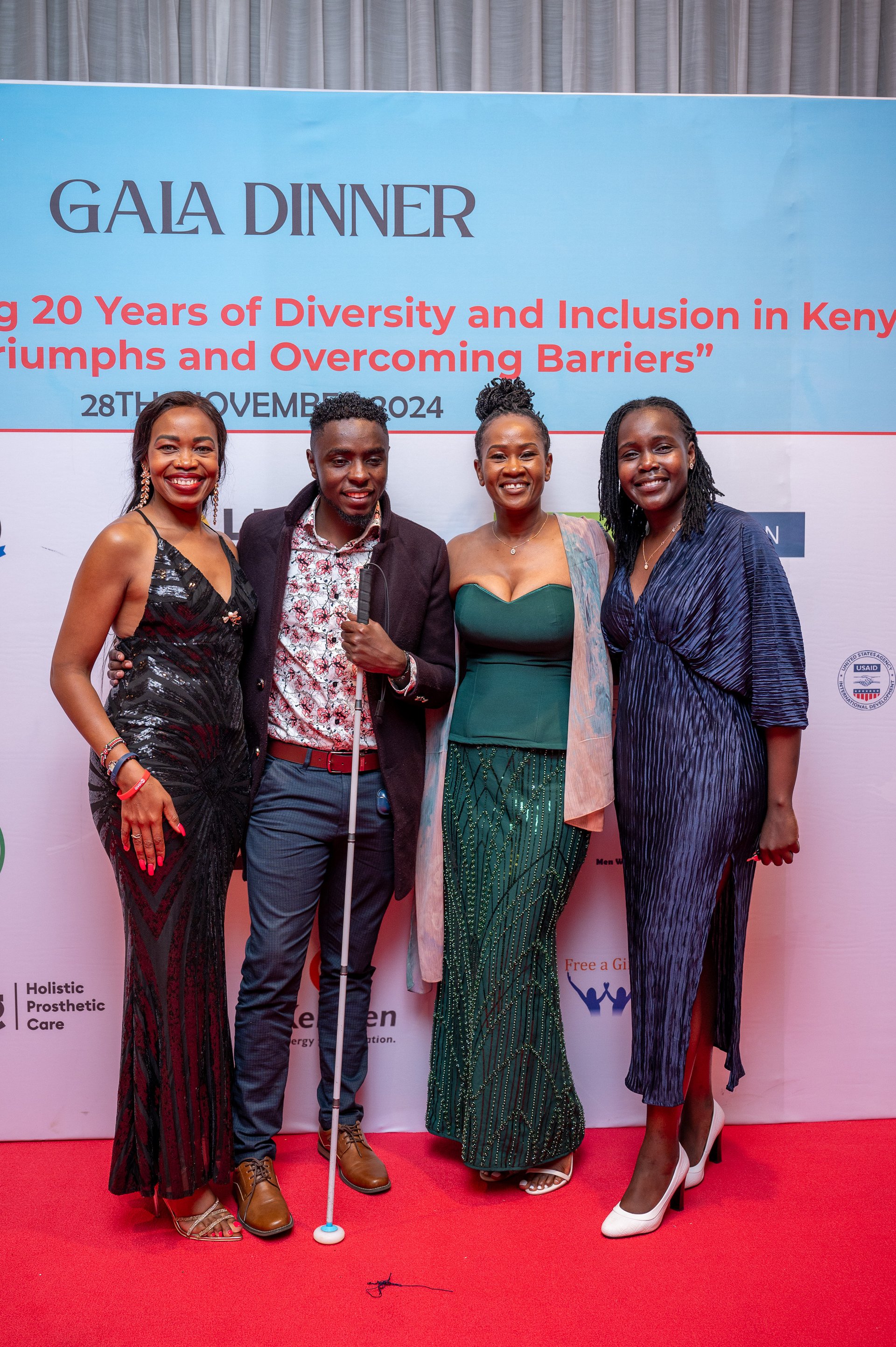 Gala dinner awards ceremony moment